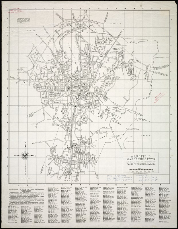 Wakefield Massachusetts Norman B Leventhal Map Education Center   Image Access 800 