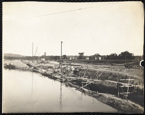 Wood Mill construction, c 1906