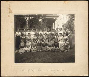 Class of '97 Reunion, May 23, 1912