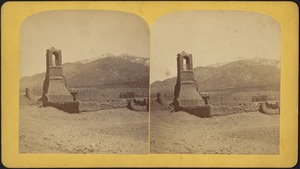 Ruins of Old Pueblo Church, Taos Valley, New Mexico