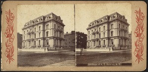 Residence of A.T. Stewart, N.Y.