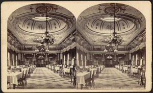 Grand dining room, Windsor, Montreal
