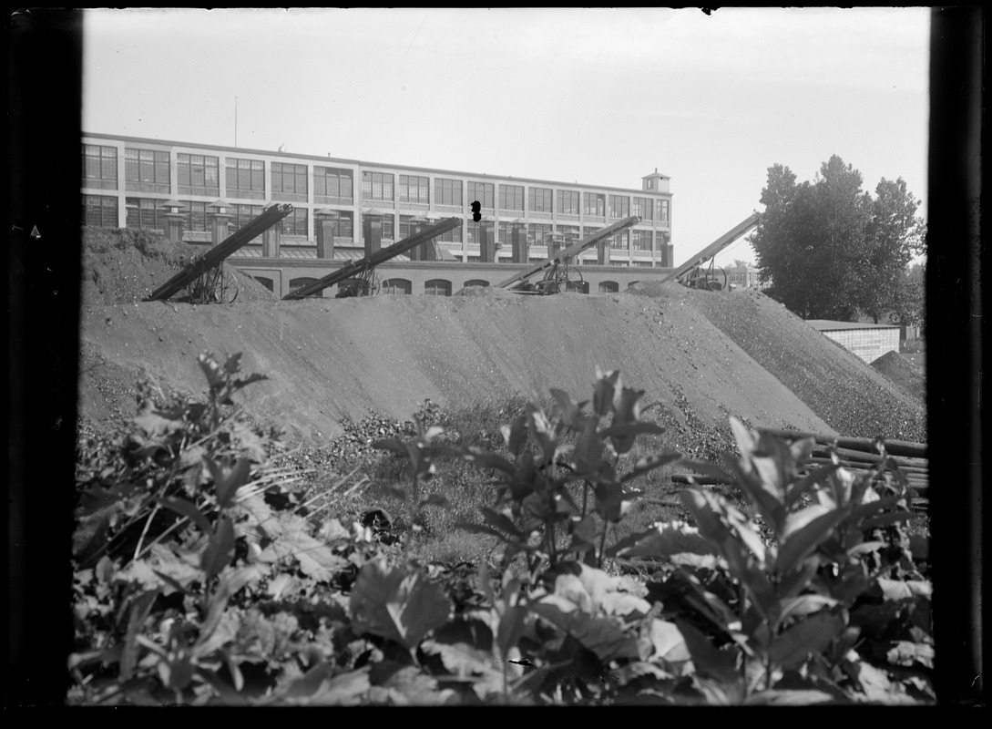 Construction site at Germania Mills