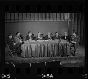 Panelists at symposium at the B.U. Medical Center