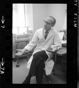 Nutrition expert Dr. Mark Hegsted in conversation