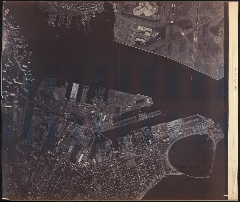 Aerial photograph of South Boston