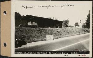 Boston & Albany Railroad Co., station, Barre, Mass., Sep. 19, 1930