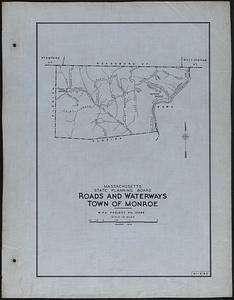 Roads and Waterways Town of Monroe