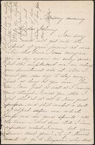 Letter from Mary W. Glover to John D. Long