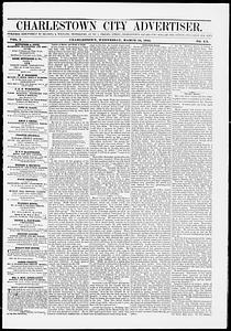 Charlestown City Advertiser, March 10, 1852