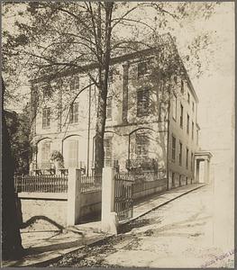 House at 85 Mount Vernon Street, (Charles Bulfinch, arch. 1800-1801)
