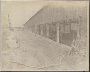 Exterior flood damage