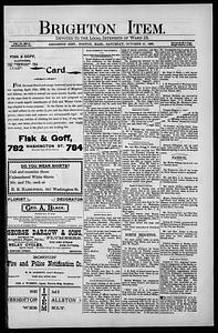 The Brighton Item, October 21, 1893