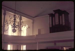 St. Stephen's church interior Boston, formerly New North Church designed by Charles Bulfinch