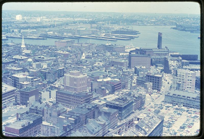 North End from the Custom House Tower Boston