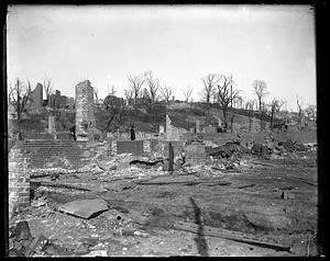 Debris, probably after a fire