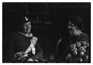 Mrs. Cecil R. Nickolls, at Youth Conference - Hotel Statler