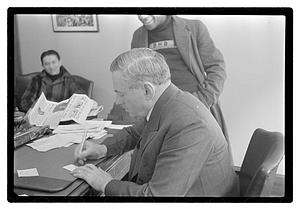 James M. Curley at 11 Beacon St.