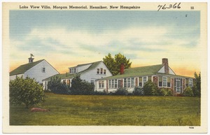 Lake View Villa, Morgan Memorial, Henniker, New Hampshire