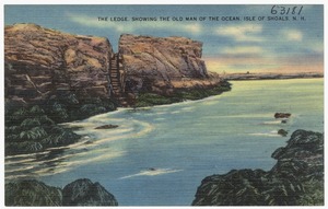 The Ledge, showing the Old Man of the Ocean, Isle of Shoals, N.H.