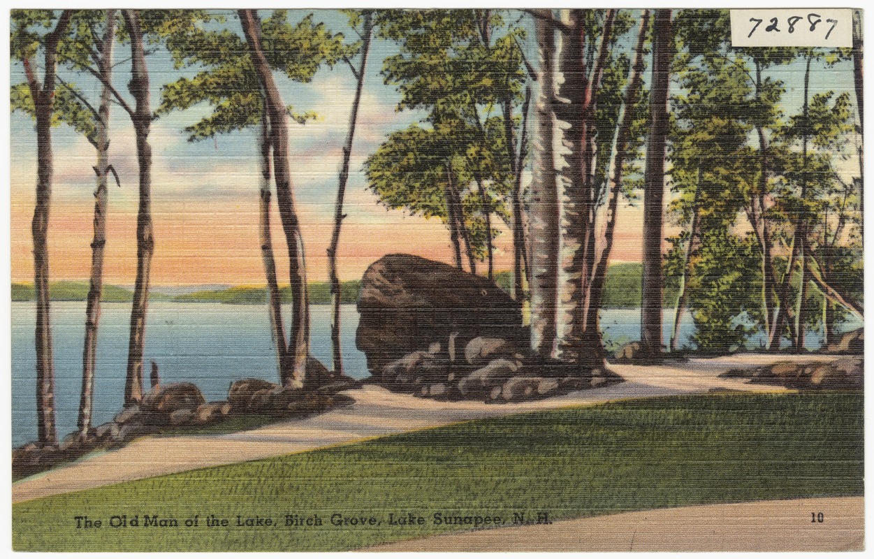 The Old Man of the Lake, Birch Grove, Lake Sunapee, N.H.