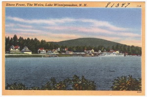 Shore front, The Weirs, Lake Winnipesaukee, N.H.