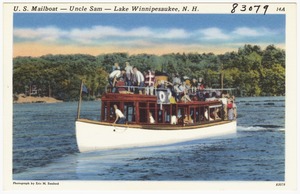 U.S. Mailboat -- Uncle Sam -- Lake Winnipesaukee, N.H.