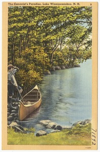 The canoeist's paradise, Lake Winnipesaukee, N.H.