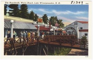 The boardwalk, Weirs Beach, Lake Winnipesaukee, N.H.