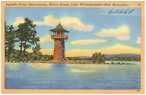 Spindle Point Observatory, Weirs Beach, Lake Winnipesaukee, New Hampshire