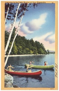 Canoeing in the Lakes Region of New Hampshire