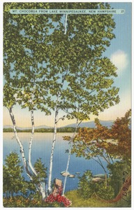 Mt. Chocorua from Lake Winnipesaukee, New Hampshire