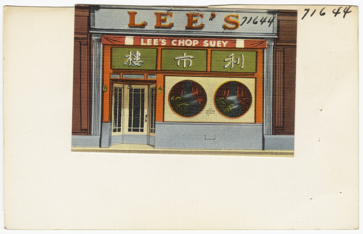 Lee's Chop Suey - Digital Commonwealth