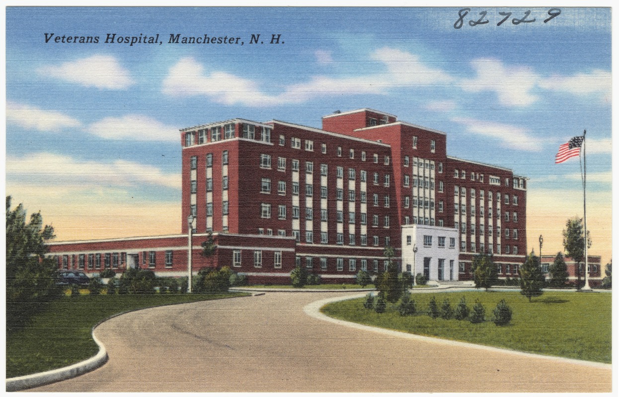 Veterans Hospital, Manchester, N.H. Digital Commonwealth