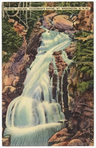 Crystal Cascade, Tuckerman's Ravine, Mt. Washington, N.H.