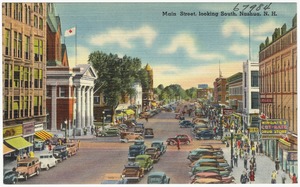 Main Street, looking south, Nashua, N.H.