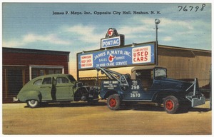 James P. Mayo, Inc., opposite City Hall, Nashua, N.H.