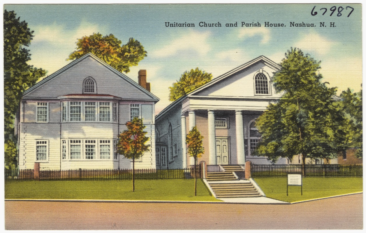 Unitarian Church and Parish House, Nashua, N.H.