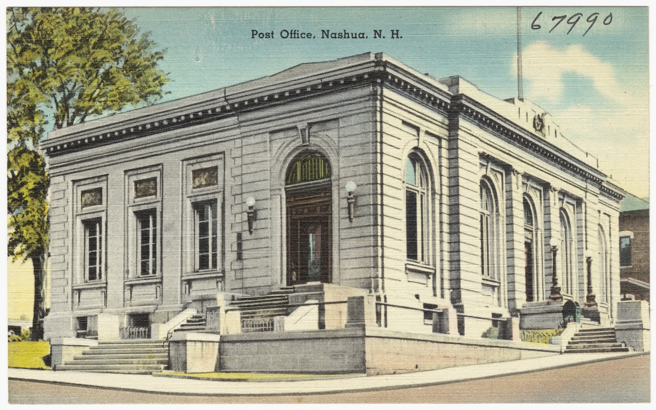 Post office, Nashua, N.H. Digital Commonwealth