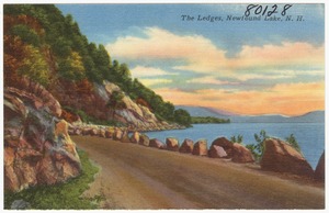 The ledges, Newfound Lake, N.H.