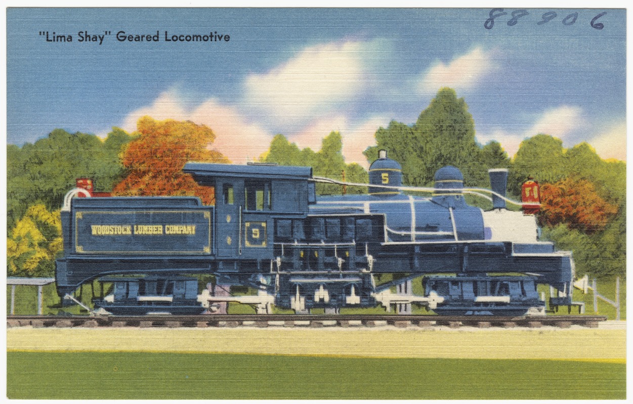 "Lima Shay" Geared Locomotive