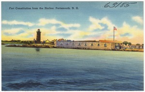 Fort Constitution from the Harbor, Portsmouth, N.H.