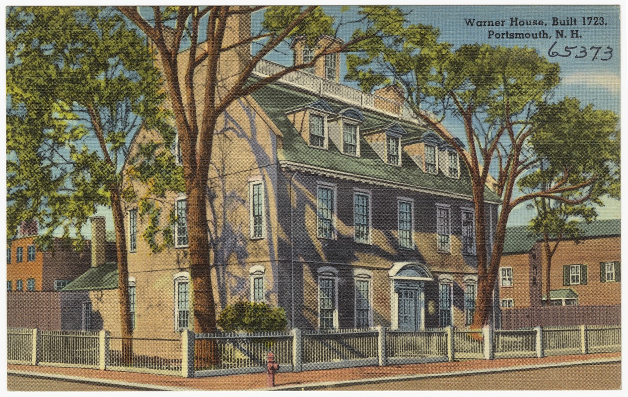 Warner House, built 1723, Portsmouth, N.H.