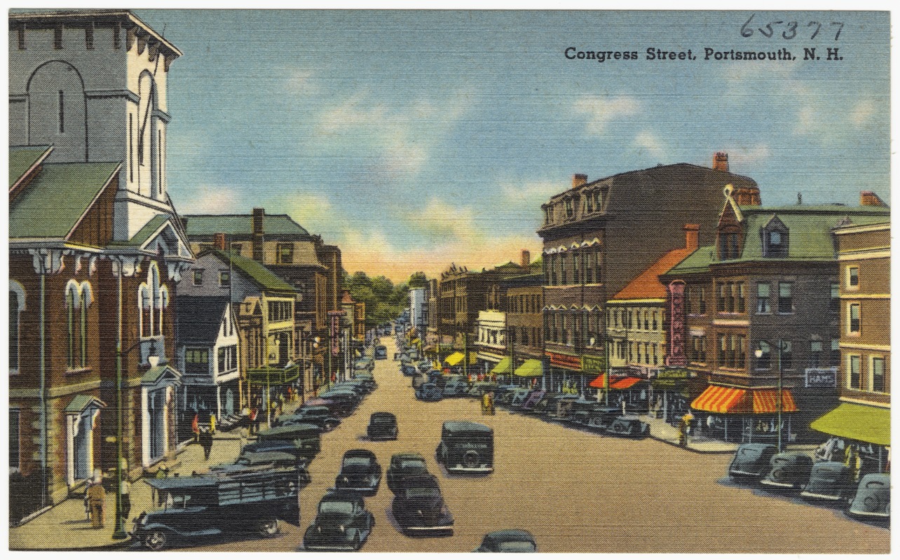 Congress Street, Portsmouth, N.H. Digital Commonwealth