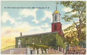St. John's Episcopal Church, built 1807, Portsmouth, N.H.