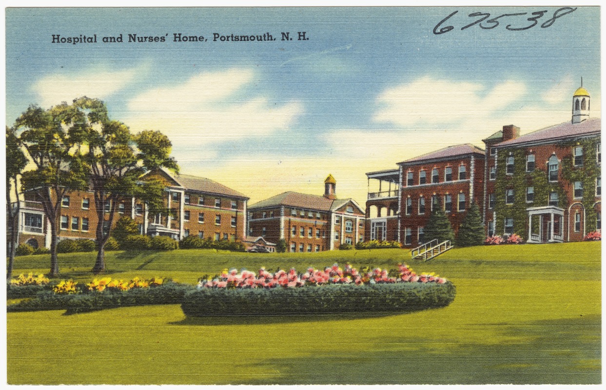 Hospital and nurses' home, Portsmouth, N.H.