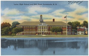 Junior High School and Mill Pond, Portsmouth, N.H.