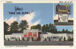 Yoken's "Thar She Blows!", U.S. Route #1, Portsmouth, N.H.