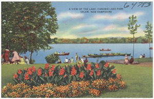 A view of the lake, Canobie Lake Park, Salem, New Hampshire