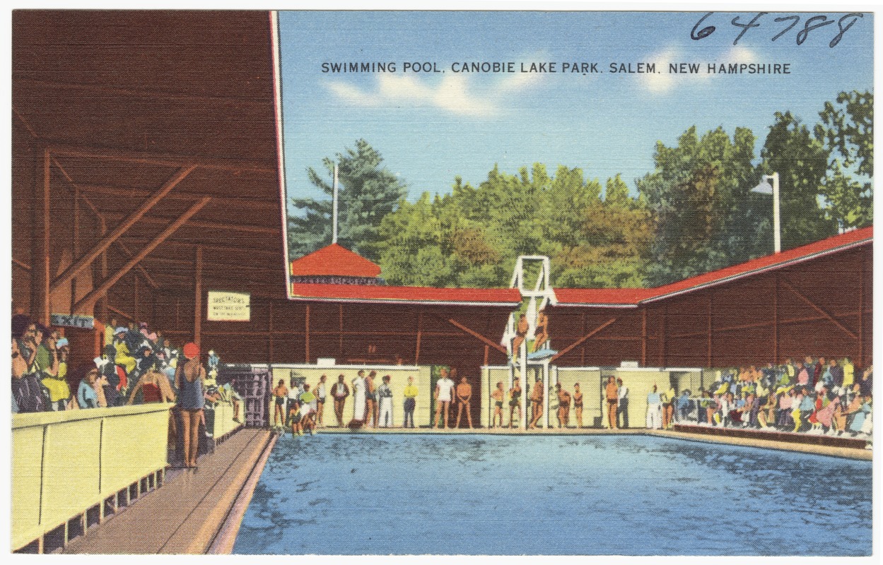 Swimming pool, Canobie Lake Park, Salem, New Hampshire